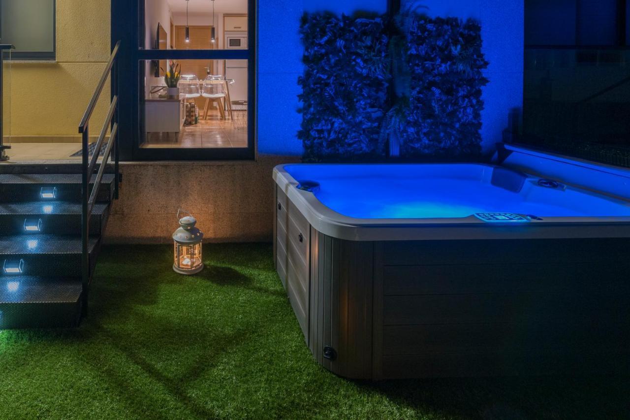 Garden Fisterra - Jacuzzi, Jardin Privado Y Vista Mar Apartment Exterior photo