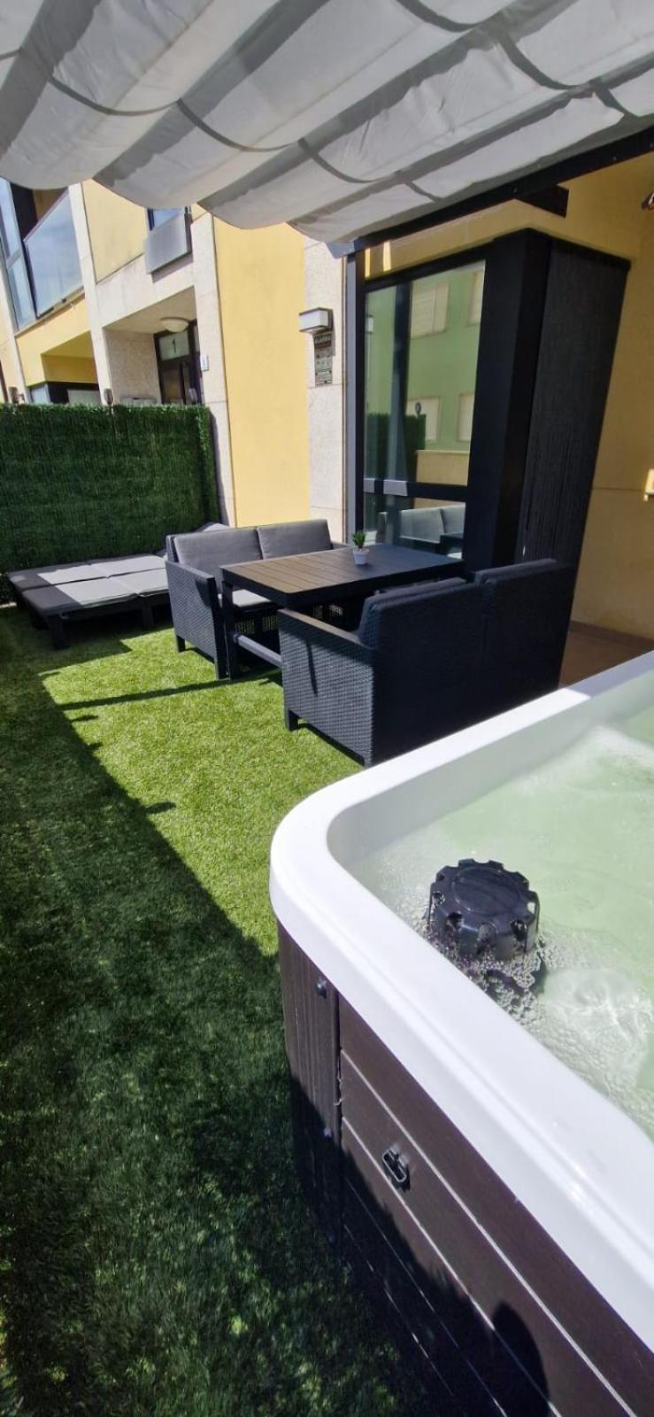Garden Fisterra - Jacuzzi, Jardin Privado Y Vista Mar Apartment Exterior photo